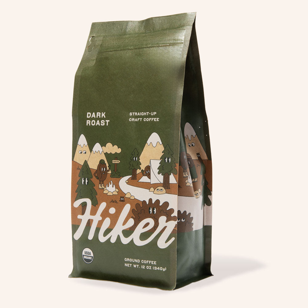 Dark Roast - 12 oz – Hiker Coffee