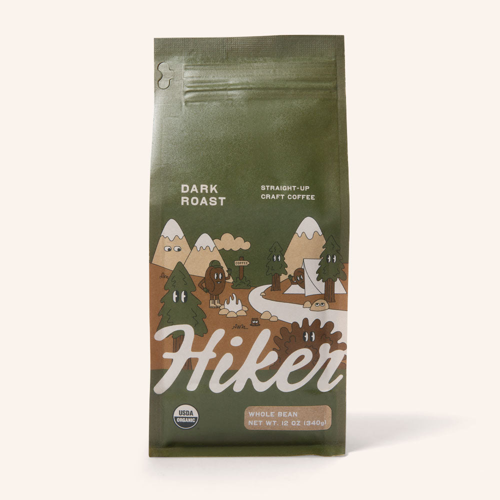 Hiker Dark Roast Straight-up Coffee